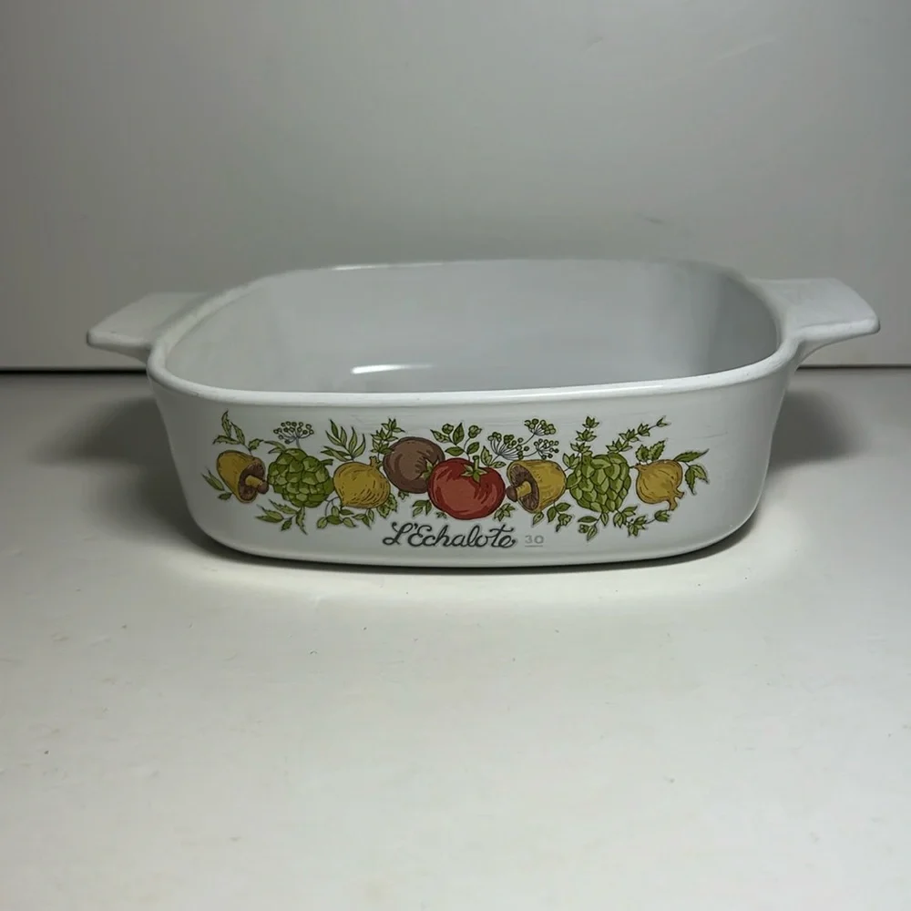 Corning Ware Spice of Life L’Echalote quart